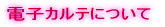 電子カルテについて
